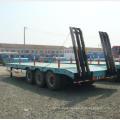 60 ton load16m excavator transport lowbed truck trailer